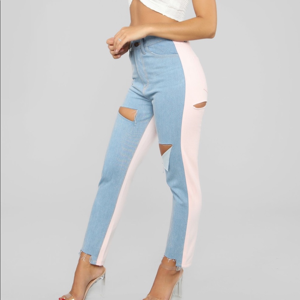 Flip it and reverse it high rise two toned size 1
